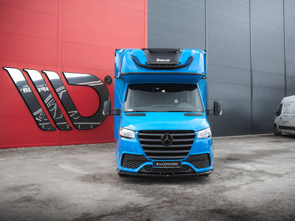 Maxton Design Front Bumper + Splitter Mercedes-Benz Sprinter Mk3 - Wayside Performance 