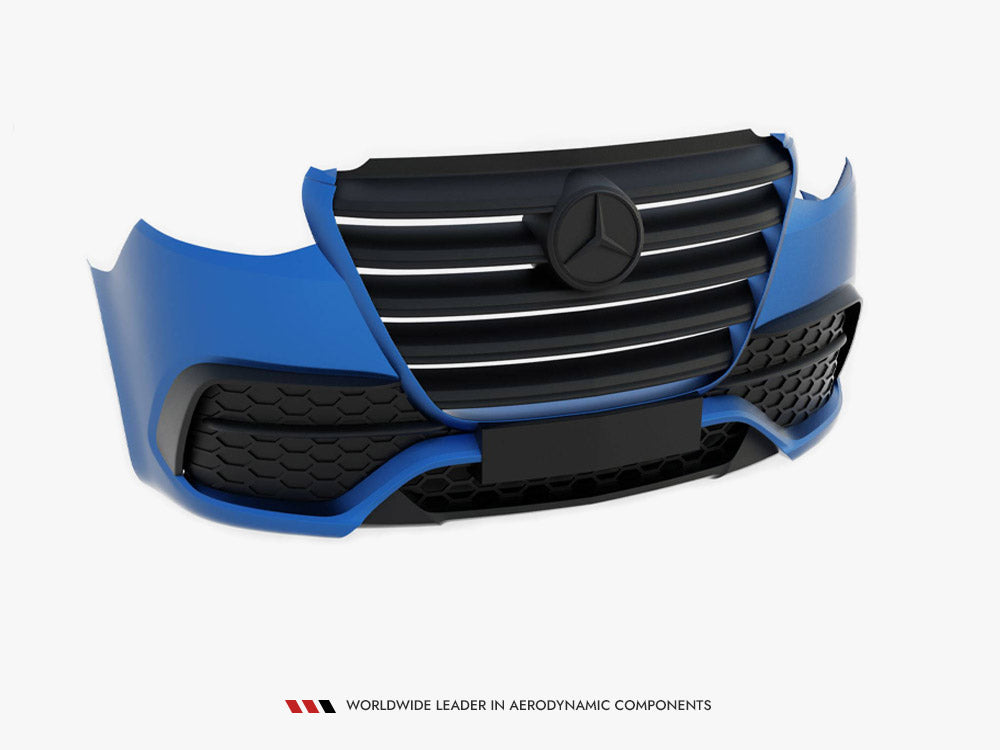 Maxton Design Front Bumper + Splitter Mercedes-Benz Sprinter Mk3 - Wayside Performance 