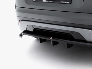Maxton Rear Splitter with vertical bars for Land Rover Range Rover Velar R-Dynamic Mk1, body styling accessory by MAXTON® DESIGN