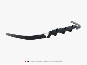 Maxton Rear Splitter V.2 with vertical bars for Land Rover Range Rover Velar R-Dynamic Mk1, black body styling accessory by MAXTON® DESIGN
