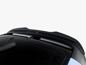 Maxton Design Spoiler Extension V2 for Hyundai I30 N MK3 and MK3 FL hatchback, car body and styling accessory, black plastic finish