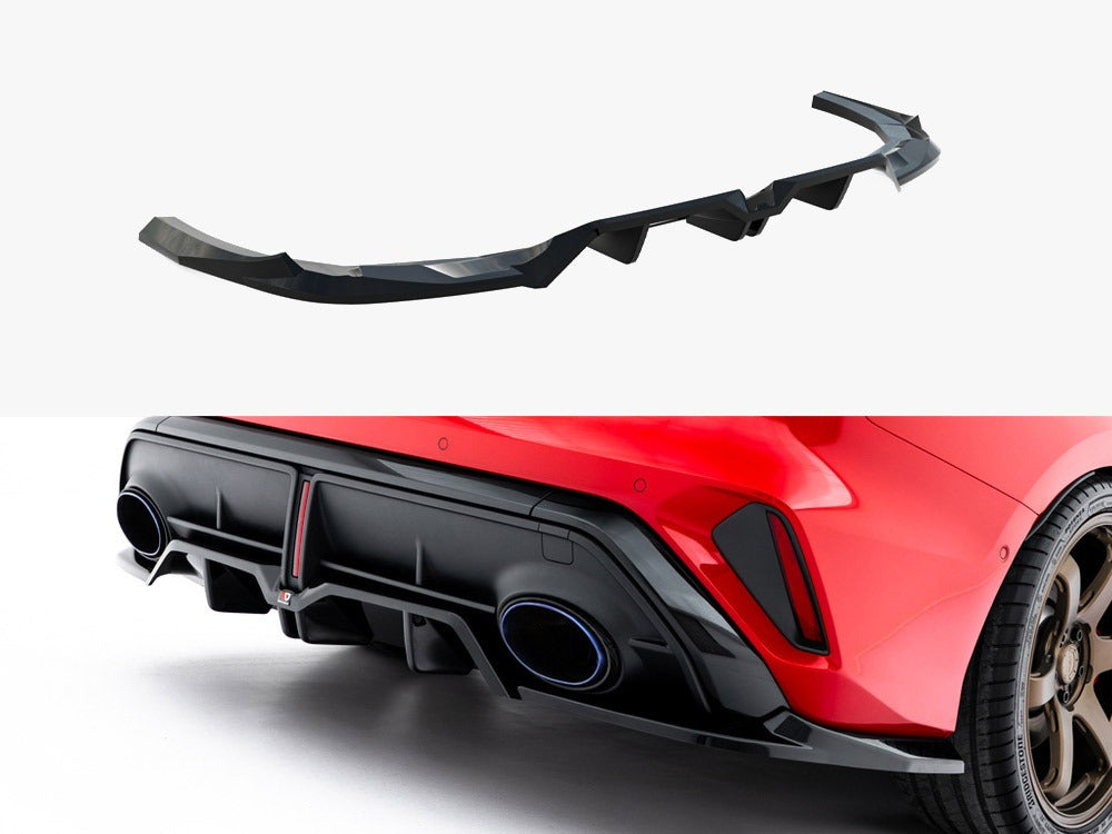 Maxton Design Rear Splitter (Vertical Bars) V.1 Audi RS3 Sedan 8Y Facelift
