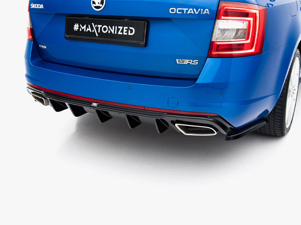 Rear Valance V.2 Skoda Octavia RS Mk3 / Mk3 FL Hatchback / Estate (Diesel) - Wayside Performance 