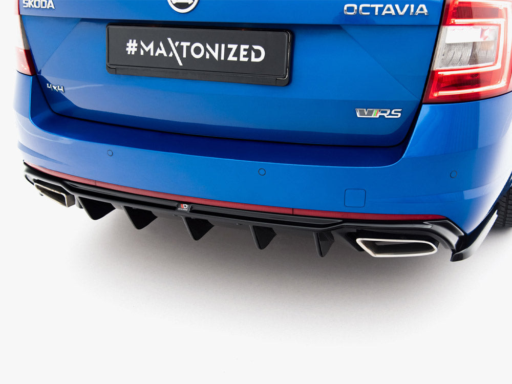 Rear Valance V.2 Skoda Octavia RS Mk3 / Mk3 FL Hatchback / Estate (Petrol) - Wayside Performance 