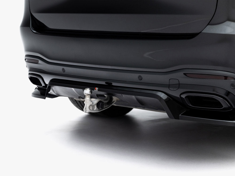 Maxton Design Rear Splitter (Vertical Bars) Mercedes-benz Gls Amg-line X167 Facelift - Wayside Performance 