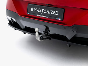 Maxton Design Rear Splitter (Vertical Bars) BMW X3 M-Pack G45 - Wayside Performance 