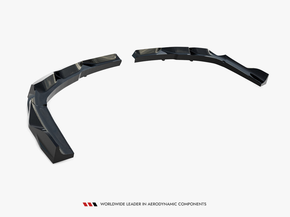 Maxton Design Rear Splitter (Vertical Bars) BMW X3 M-Pack G45 - Wayside Performance 