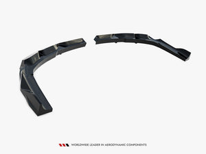 Maxton Design Rear Splitter (Vertical Bars) BMW X3 M-Pack G45 - Wayside Performance 