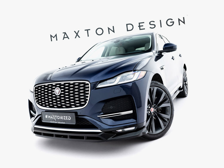 Maxton Design Front Splitter Jaguar F-Pace R-Sport Mk1 Facelift - Wayside Performance 
