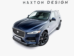 Maxton Design Front Splitter Jaguar F-Pace R-Sport Mk1 Facelift - Wayside Performance 