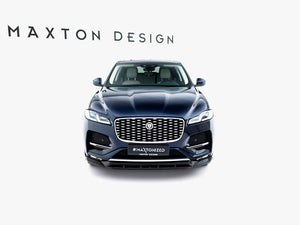 Maxton Design Front Splitter Jaguar F-Pace R-Sport Mk1 Facelift - Wayside Performance 