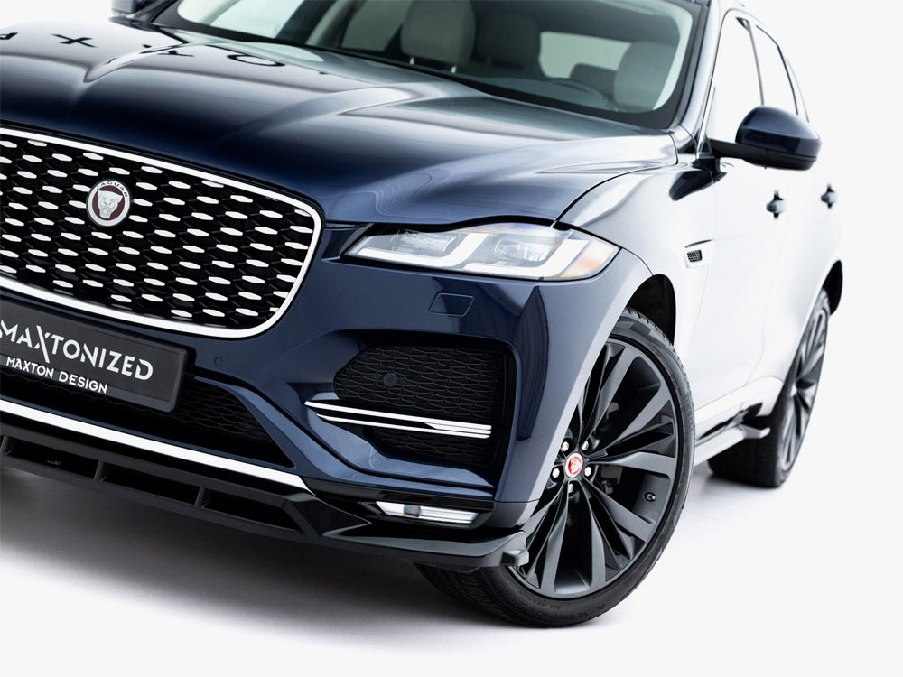 Maxton Design Front Splitter Jaguar F-Pace R-Sport Mk1 Facelift - Wayside Performance 