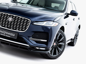 Maxton Design Front Splitter Jaguar F-Pace R-Sport Mk1 Facelift - Wayside Performance 