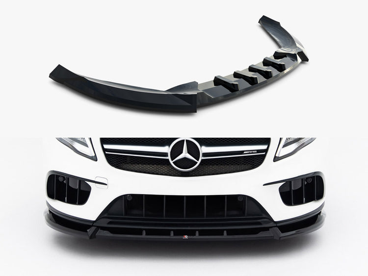 Maxton Design Front Splitter Mercedes-Benz GLA 45 AMG X156 Facelift - Wayside Performance 