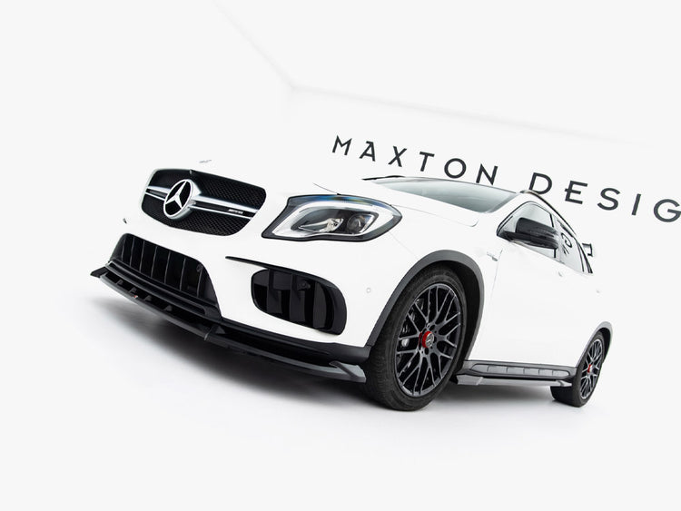 Maxton Design Front Splitter Mercedes-Benz GLA 45 AMG X156 Facelift - Wayside Performance 