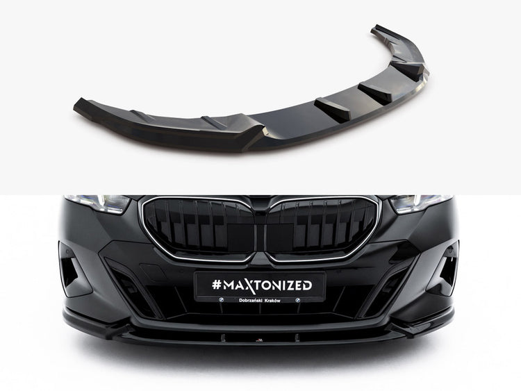 Maxton Design Front Splitter V.1 BMW 5 M-Pack G60 - Wayside Performance 