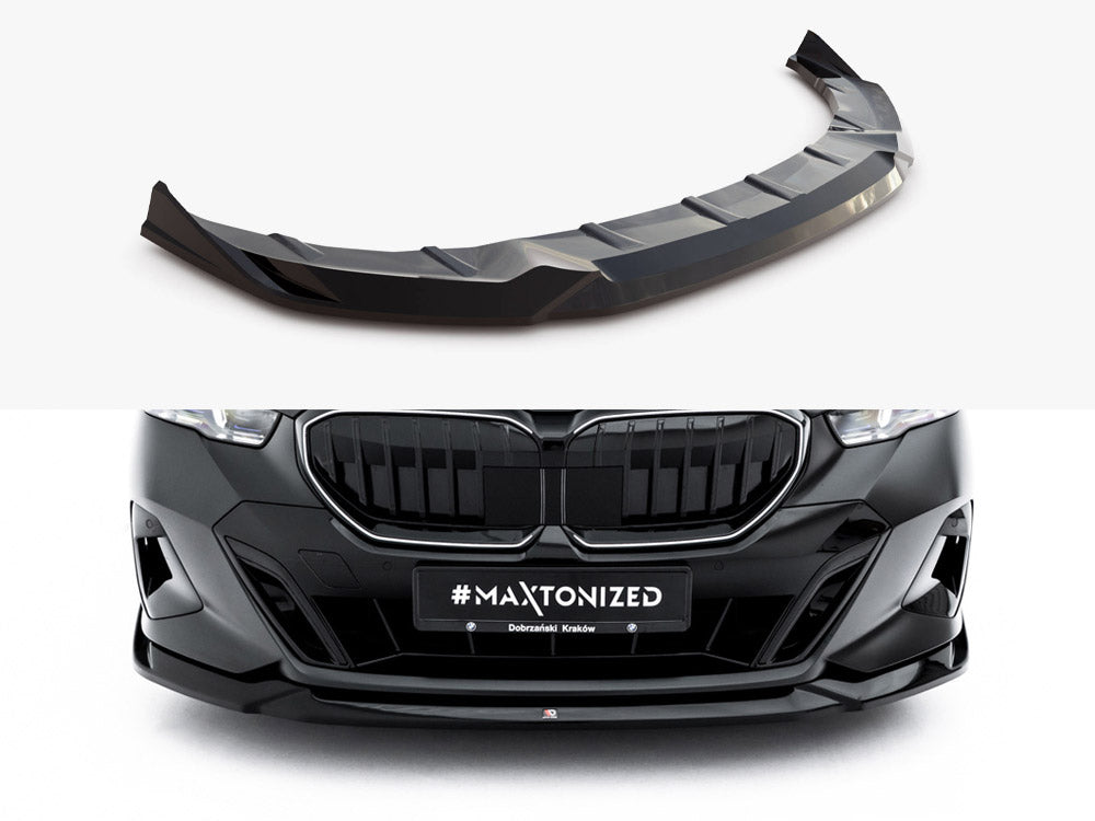 Maxton Design Front Splitter V.2 BMW 5 M-Pack G60 - Wayside Performance 