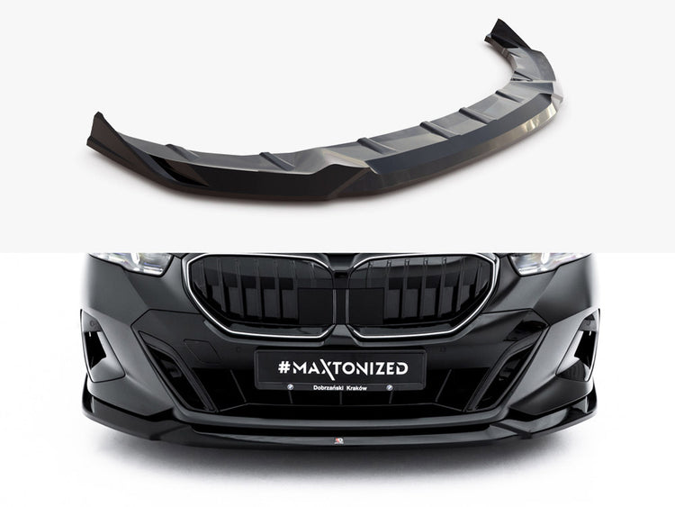 Maxton Design Front Splitter V.2 BMW 5 M-Pack G60 - Wayside Performance 