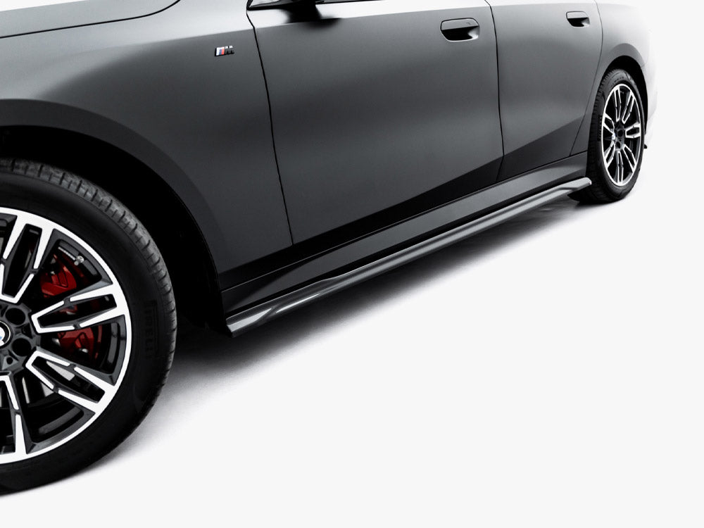 Maxton Design Side Skirts Diffusers V.1 BMW 5 M-Pack G60 - Wayside Performance 