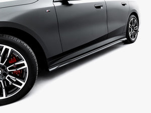 Maxton Design Side Skirts Diffusers V.1 BMW 5 M-Pack G60 - Wayside Performance 