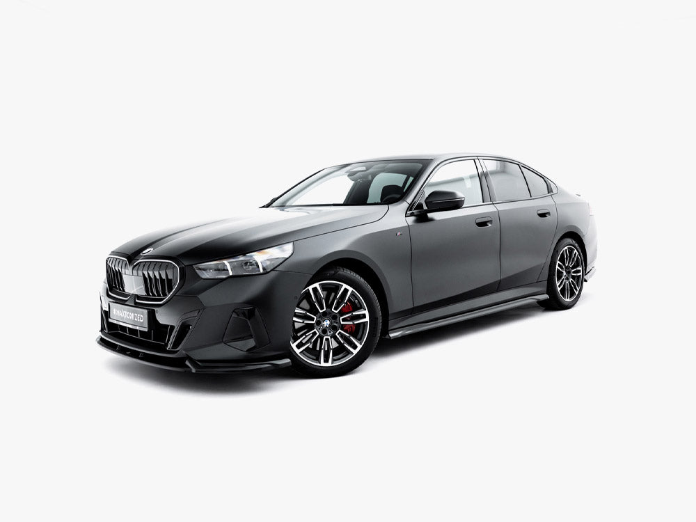 Maxton Design Side Skirts Diffusers V.1 BMW 5 M-Pack G60 - Wayside Performance 