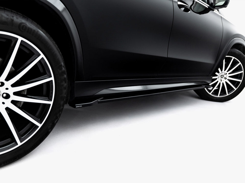 Maxton Design Side Skirts Diffusers V.2 Mercedes-benz Gls Amg-line X167 - Wayside Performance 
