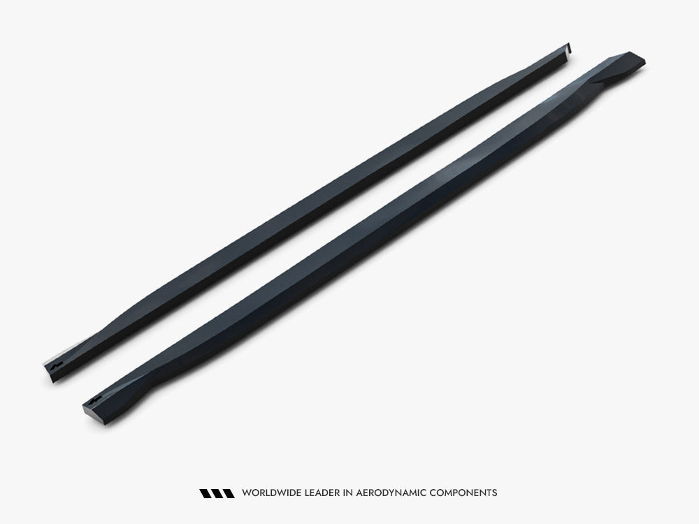 Maxton Design Side Skirts Diffusers V.2 Mercedes-benz Gls Amg-line X167 - Wayside Performance 