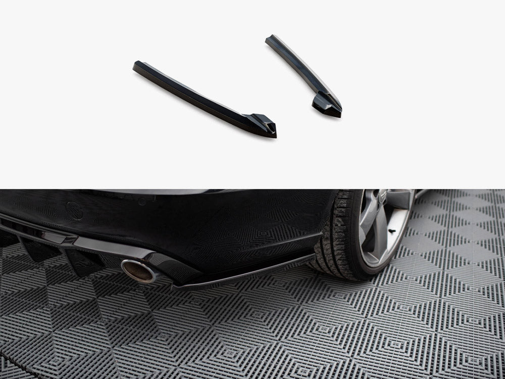 Maxton Design Rear Side Splitters V.3 Audi A6 Avant / Sedan C7 - Wayside Performance 