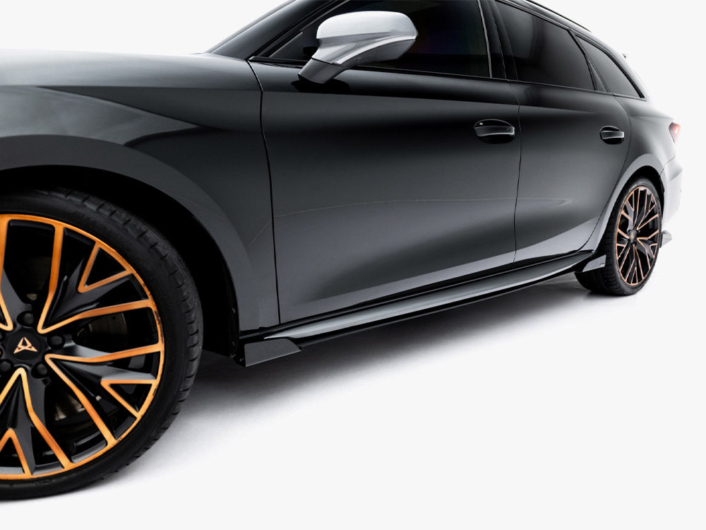Maxton Design Side Flaps Cupra Leon St / Hatchback Aero Mk1 / Mk1 Facelift - Wayside Performance 