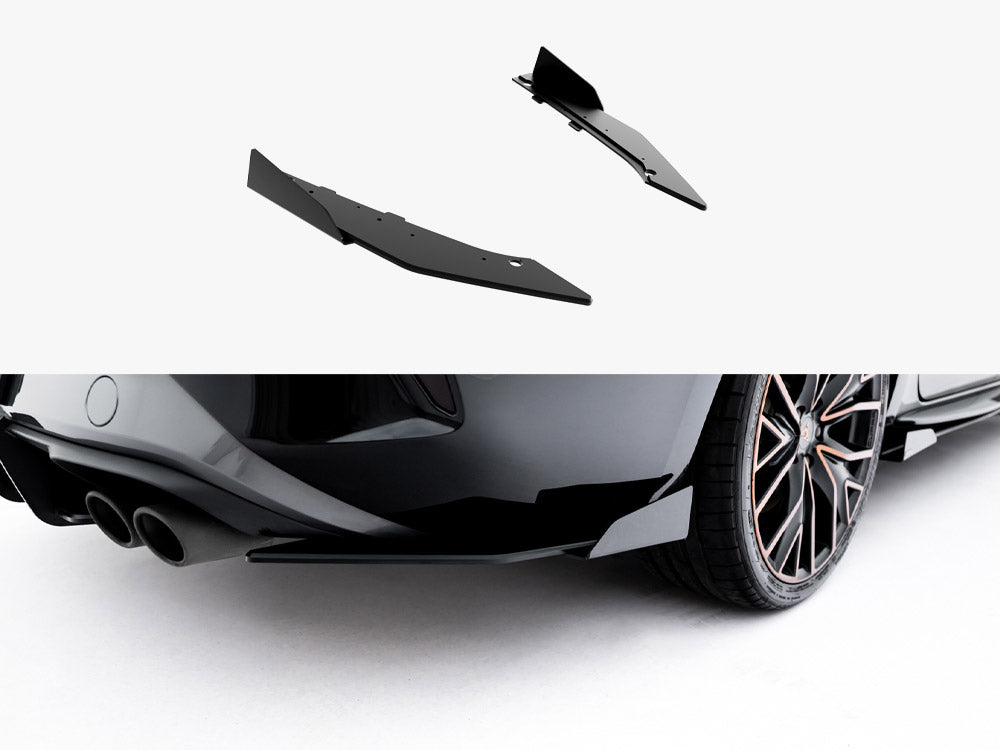 Maxton Design Street Pro Rear Side Splitters + Flaps Cupra Leon St Mk1 Facelift - Wayside Performance 
