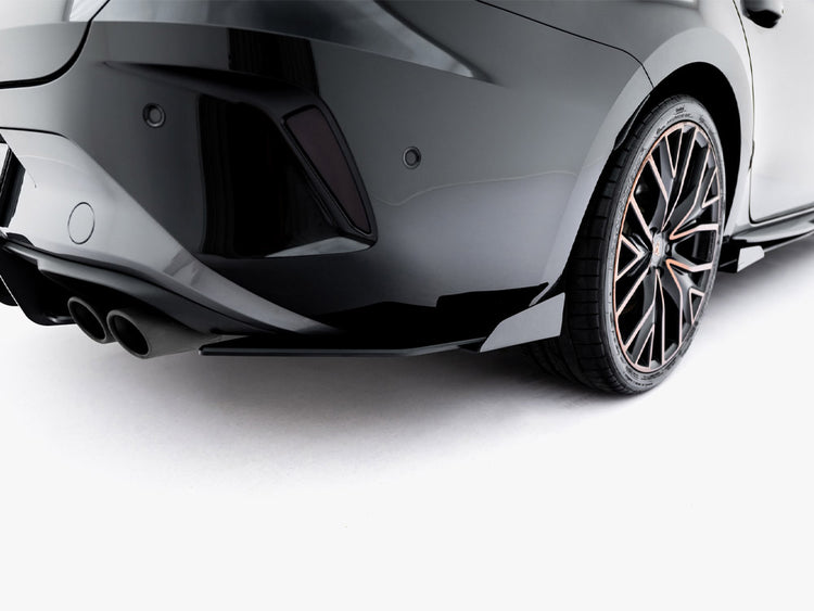 Maxton Design Street Pro Rear Side Splitters + Flaps Cupra Leon St Mk1 Facelift - Wayside Performance 