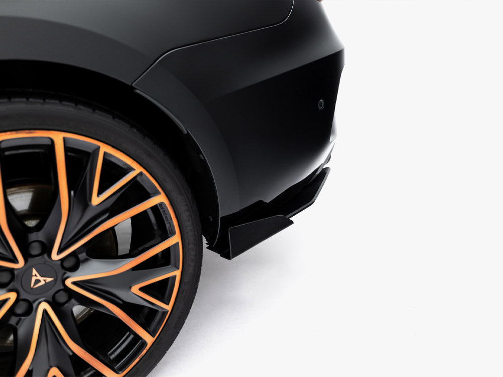 Maxton Design Street Pro Rear Side Splitters + Flaps Cupra Leon St Mk1 Facelift - Wayside Performance 