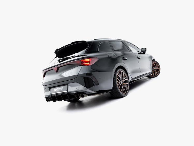 Maxton Design Street Pro Rear Side Splitters Cupra Leon St Mk1 Facelift - Wayside Performance 
