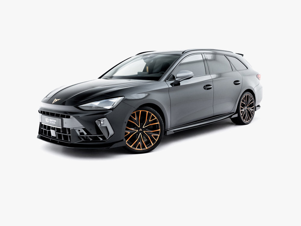 Maxton Design Street Pro Side Skirt Diffusers + Flaps Cupra Leon St / Hatchback Aero Mk1 / Mk1 Facelift - Wayside Performance 