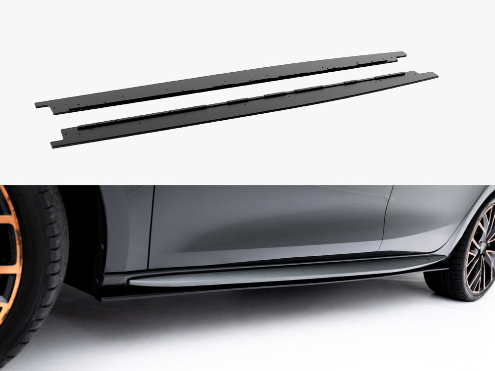 Maxton Design Street Pro Side Skirt Diffusers Cupra Leon St / Hatchback Aero Mk1 / Mk1 Facelift - Wayside Performance 
