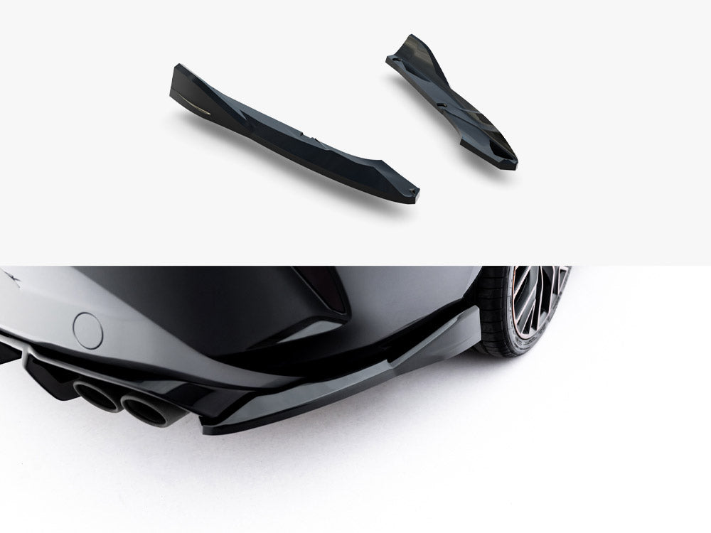 Maxton Design Rear Side Splitters V.6 Cupra Leon St Mk1 Facelift - Wayside Performance 