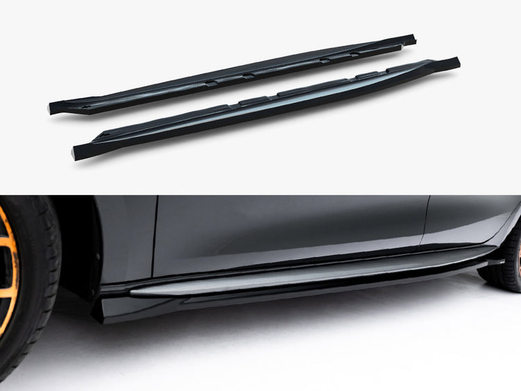 Maxton Design Side Skirt Diffusers V.2 Cupra Leon St / Hatchback Aero Mk1 Facelift - Wayside Performance 