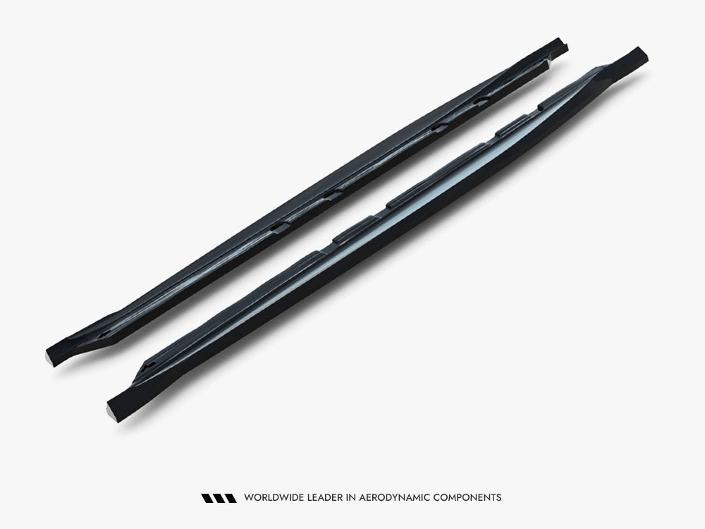 Maxton Design Side Skirt Diffusers V.2 Cupra Leon St / Hatchback Aero Mk1 Facelift - Wayside Performance 