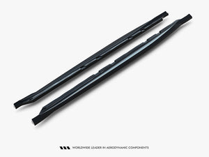 Maxton Design Side Skirt Diffusers V.2 Cupra Leon St / Hatchback Aero Mk1 Facelift - Wayside Performance 