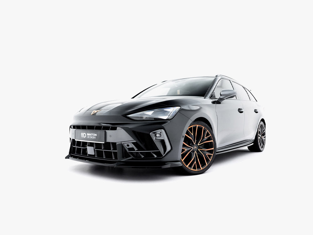 Maxton Design Front Splitter V.2 Cupra Leon St / Hatchback Mk1 Facelift - Wayside Performance 