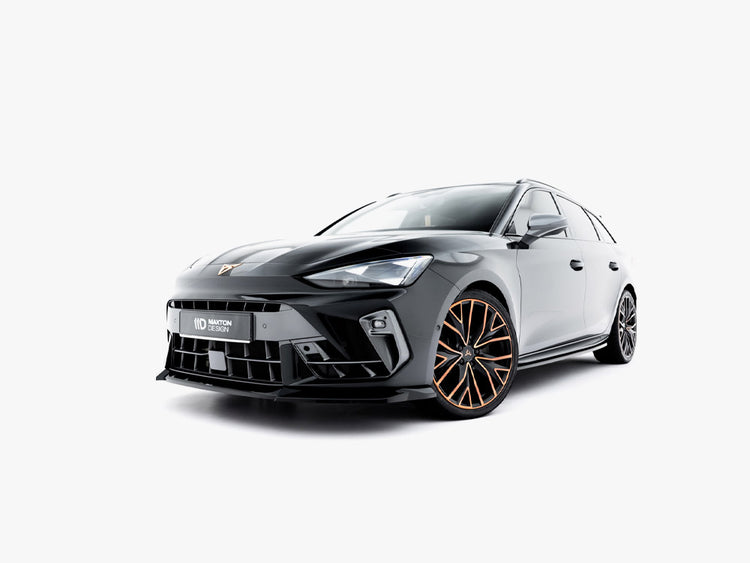 Maxton Design Front Splitter V.2 Cupra Leon St / Hatchback Mk1 Facelift - Wayside Performance 