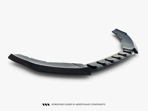 Maxton Design Front Splitter V.2 Cupra Leon St / Hatchback Mk1 Facelift - Wayside Performance 