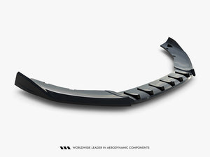 Maxton Design Front Splitter V.1 Cupra Leon St / Hatchback Mk1 Facelift - Wayside Performance 