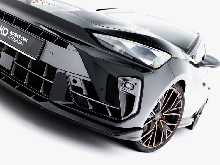 Maxton Design Front Splitter V.1 Cupra Leon St / Hatchback Mk1 Facelift - Wayside Performance 