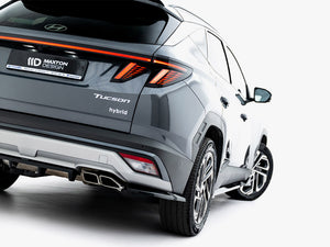Maxton Design Rear Splitter (Vertical Bars) Hyundai Tucson Mk4 Facelift - Wayside Performance 