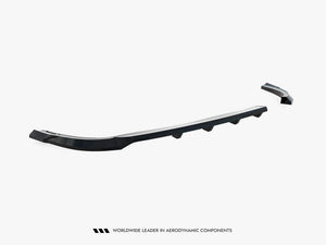 Maxton Design Rear Splitter (Vertical Bars) Hyundai Tucson Mk4 Facelift - Wayside Performance 