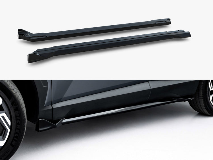 Maxton Design Side Skirt Diffusers Hyundai Tucson Mk4 Facelift - Wayside Performance 