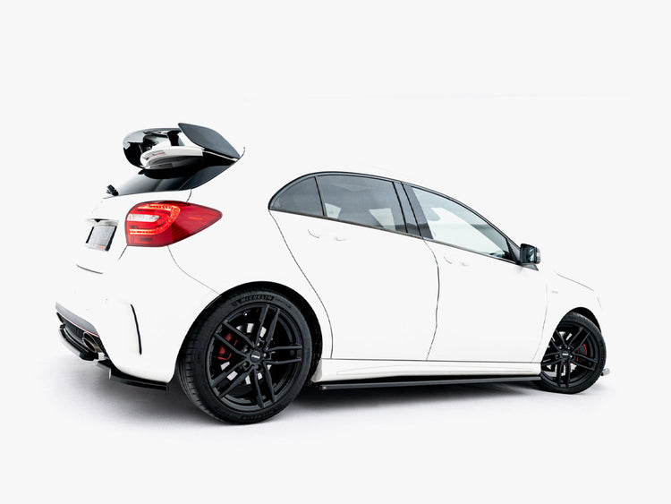 Maxton Design Side Skirt Diffusers Mercedes W176 Amg-line Pre-facelift - Wayside Performance 