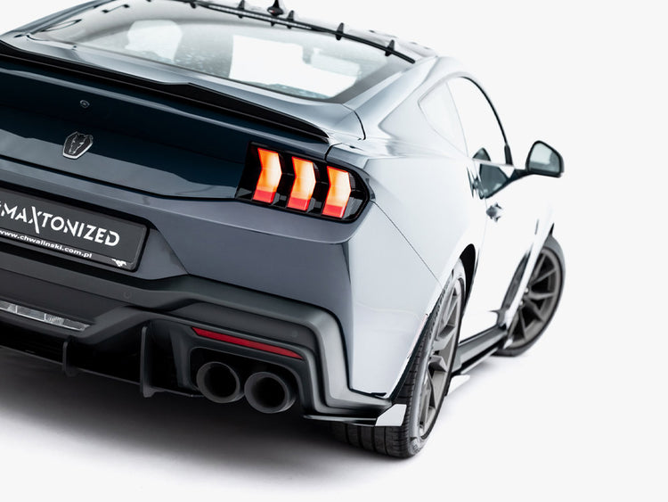 Maxton Design Rear Side Flaps Ford Mustang Dark Horse Mk7 - Wayside Performance 