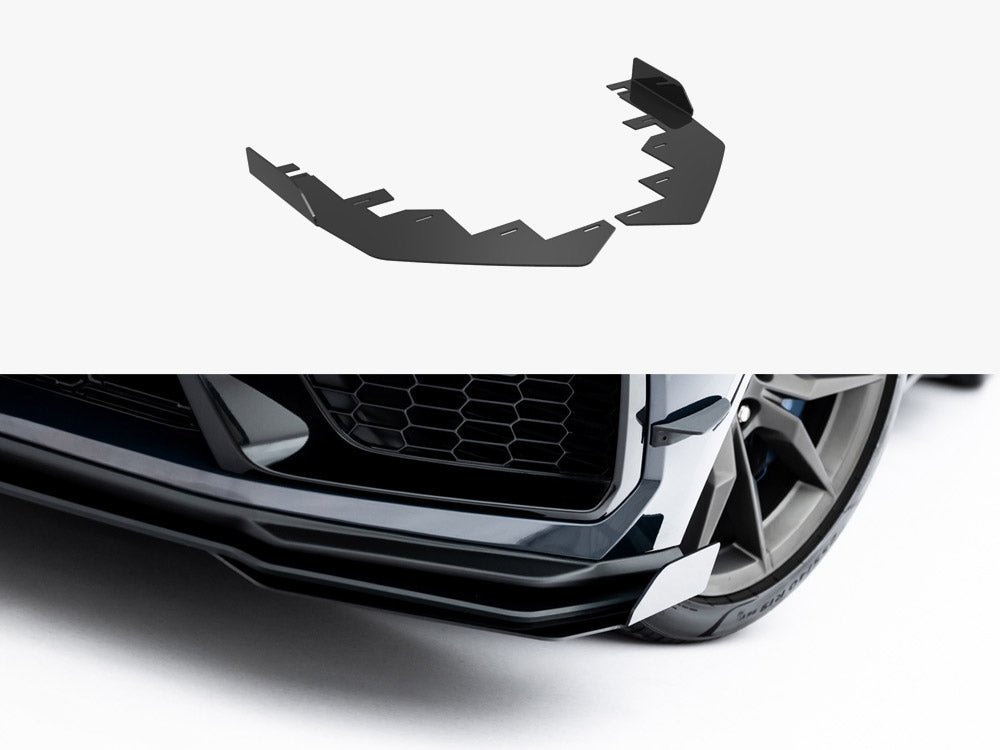 Maxton Design Front Flaps Ford Mustang Dark Horse Mk7 - Wayside Performance 